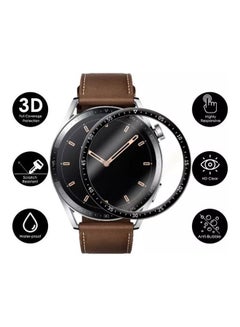 FITME 4-Piece 3D Screen Protector for Huawei GT3 Watch 46mm Black  - Image 2