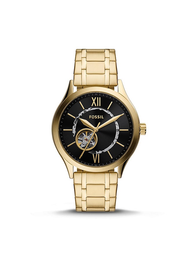 FOSSIL - Men's Fenmore Stainless Steel Analog Wrist Watch BQ2649 - 44MM - Gold Tone - Image 1