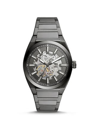 Men's Everett Round Shape Stainless Steel Automatic Wrist Watch ME3206 - 42 mm - Grey - v1644427648/N52549963A_1