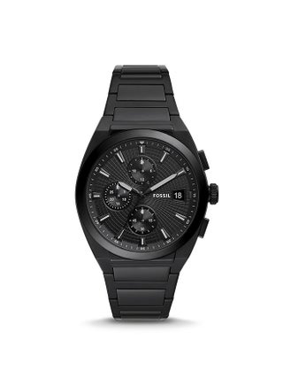 Men's Everett Chonorograph Round Shape Stainless Steel Wrist Watch FS5797 - 42 mm - Black - v1644427651/N52549968A_1
