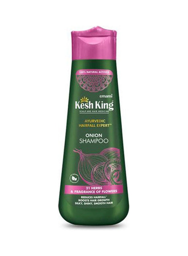 Kesh King Anti-Hair Fall Onion Shampoo Green 300ml - Image 1