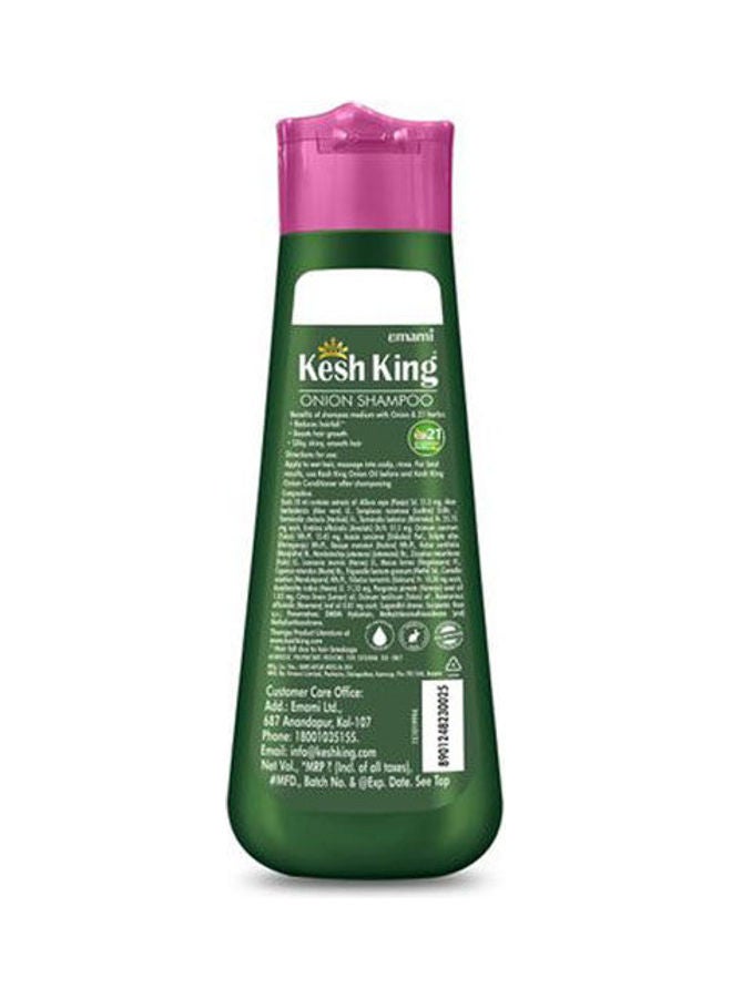 Kesh King Anti-Hair Fall Onion Shampoo Green 300ml - Image 3