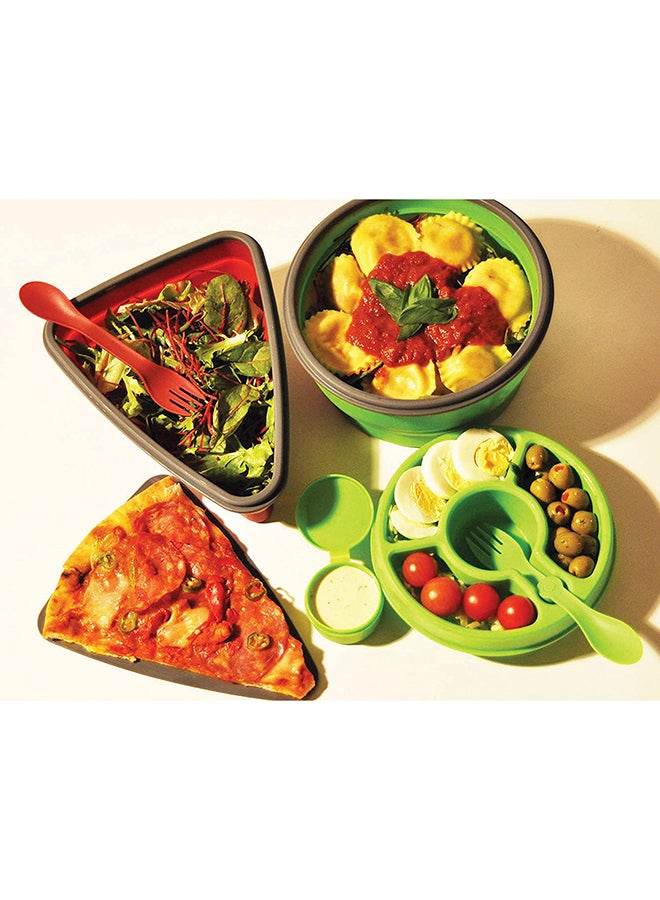Good 2 Go - Round Container Red 800ml - Image 1