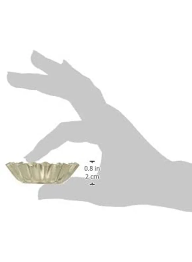 برستيج طقم قوالب للكعك مكون من 12 قطعة فضي 4.5x1.4x8.5سم