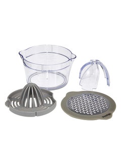 Prestige Multi Function Juicer & Grater Clear/Silver Standard  - Image 4