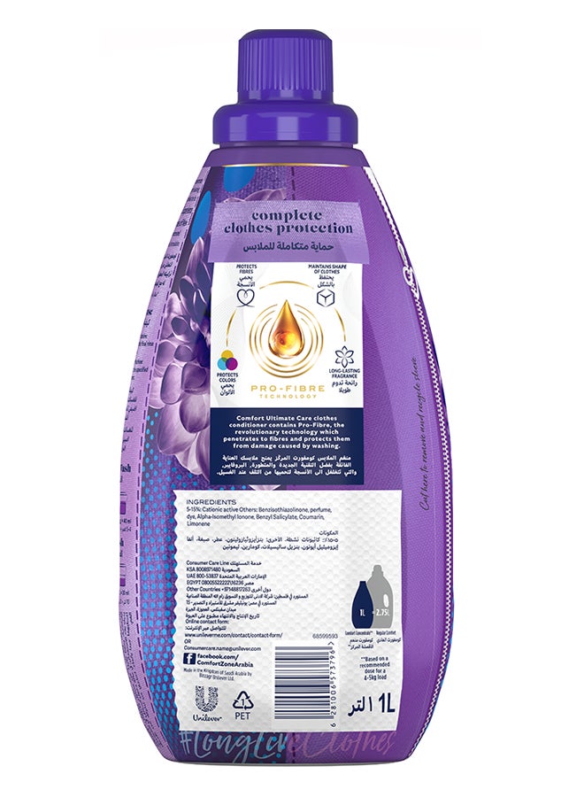 Comfort Concentrated Fabric Softener Lavender & Magnolia, 1 Liter Black - Image 2