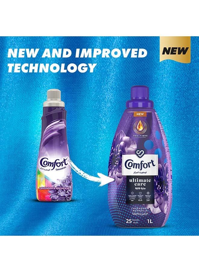 Comfort Concentrated Fabric Softener Lavender & Magnolia, 1 Liter Black - Image 3