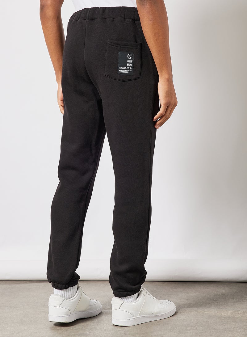 Blood Brother - Dover Logo Joggers Black - Image 1