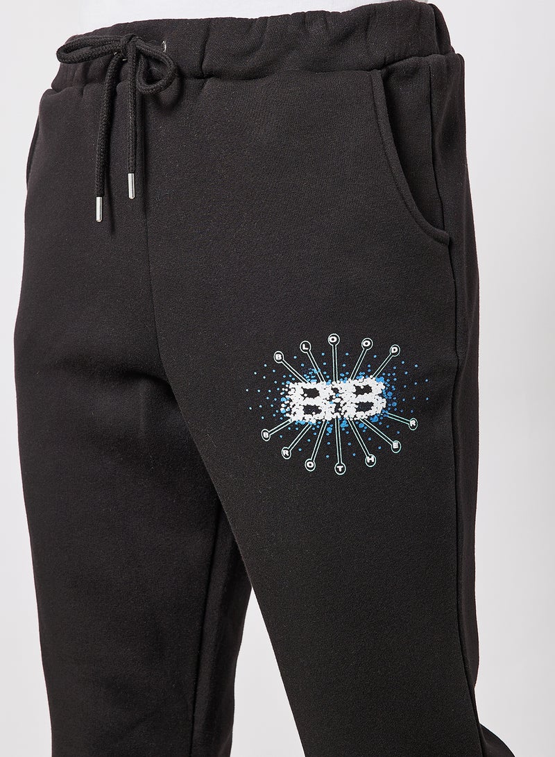 Blood Brother - Dover Logo Joggers Black - Image 1