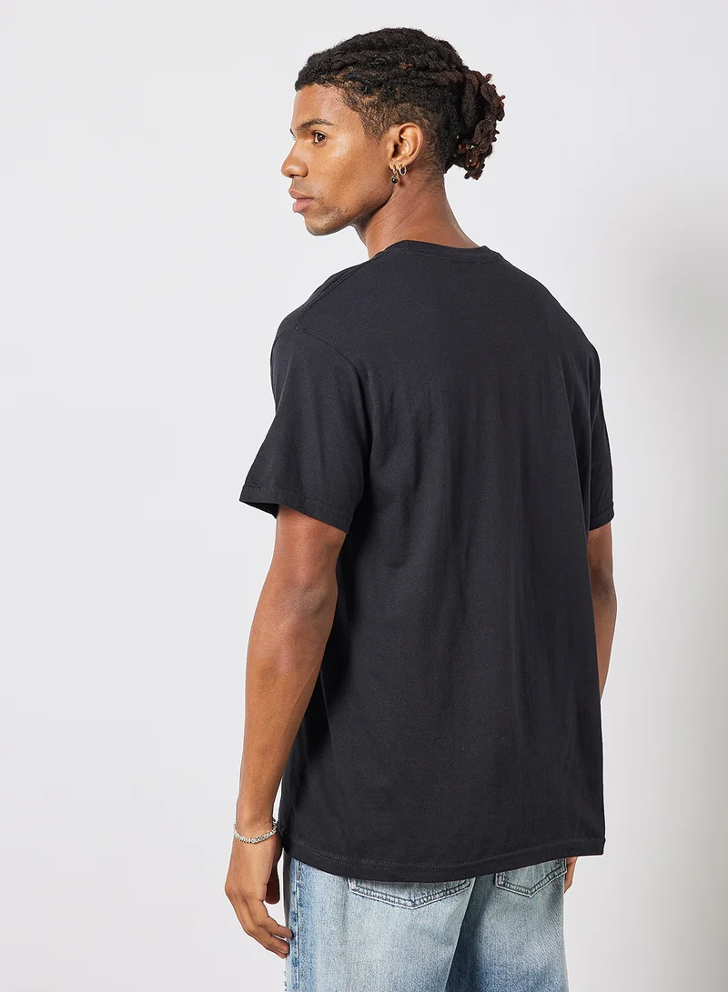 Blood Brother Kampus Logo T-Shirt Black