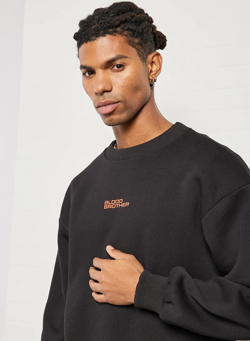 Blood Brother Leftbank Sweatshirt Black