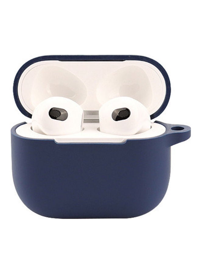 FITME 2-Piece Silicone Case For Apple AirPods 3 Black/Dark Blue - Image 3