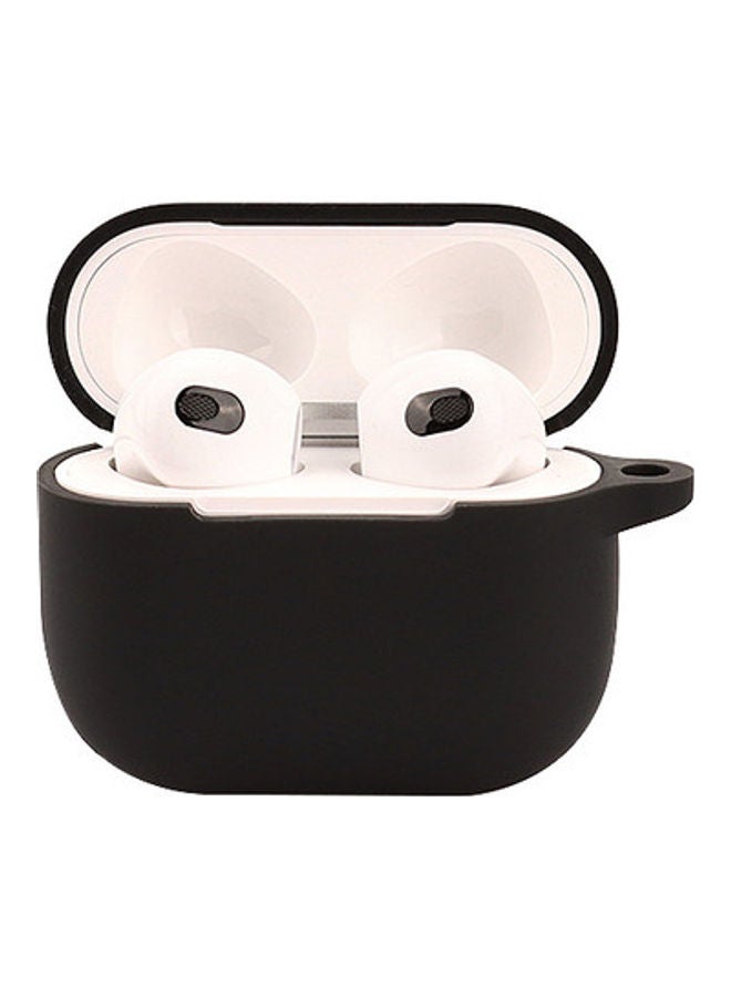 FITME 2-Piece Silicone Case For Apple AirPods 3 Black/Dark Blue - Image 2