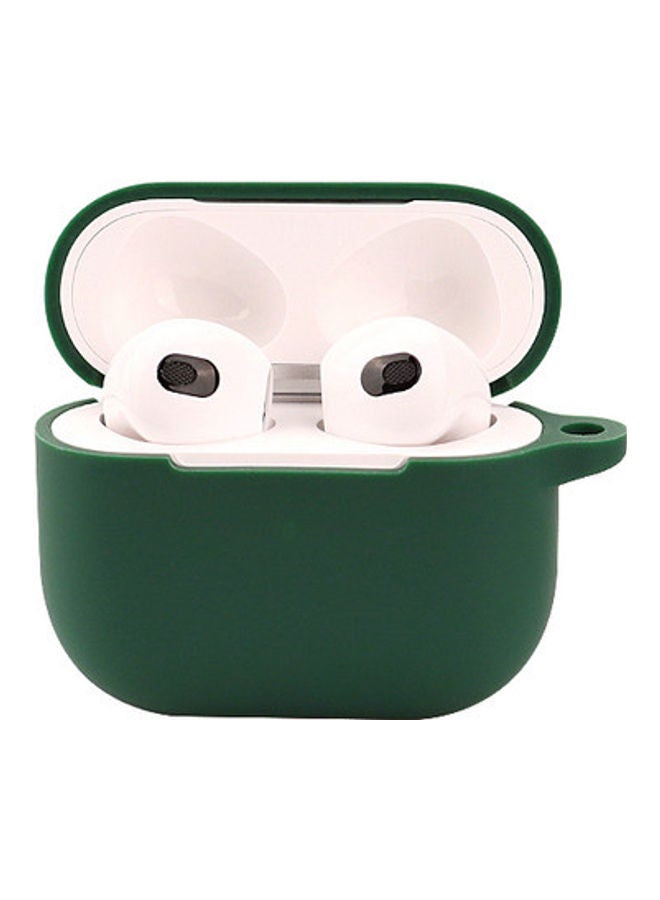 FITME 2 Silicone Case For Apple AirPods 3 White/Dark green - Image 2