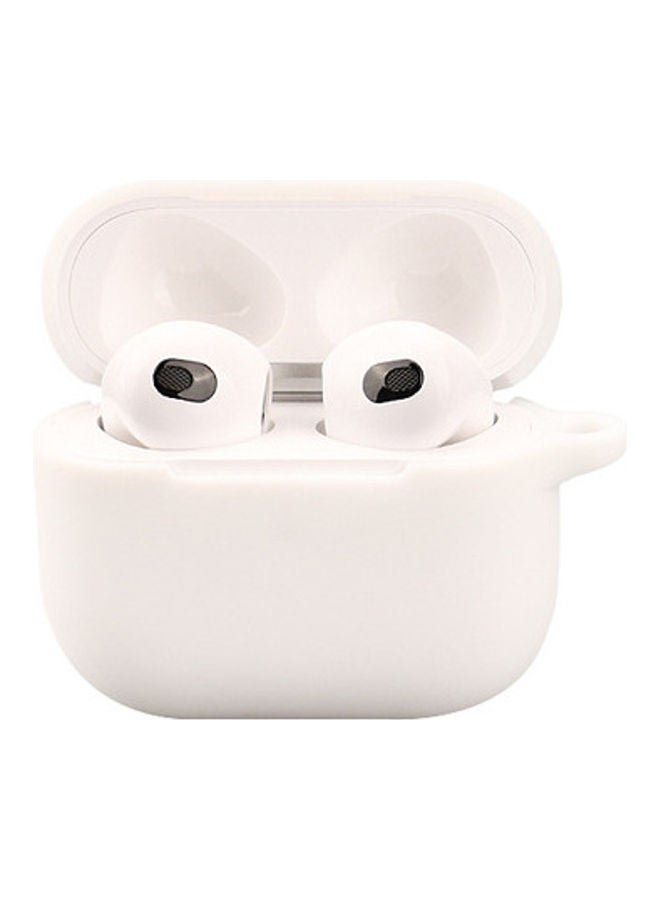 FITME 2 Silicone Case For Apple AirPods 3 White/Dark green - Image 3