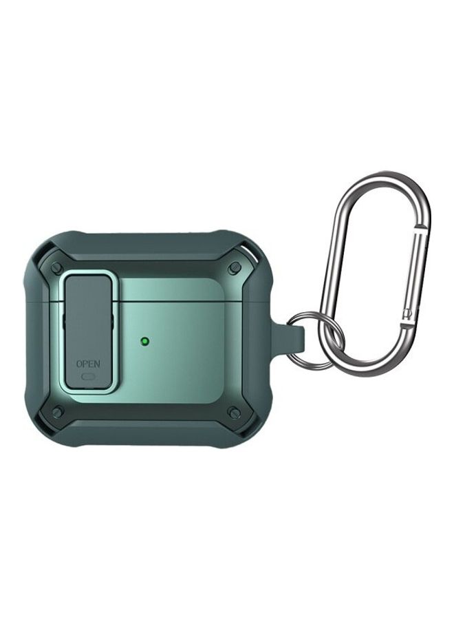 FITME - Full-Body TPU Protective Cover For Apple AirPods 3 Green - Image 1