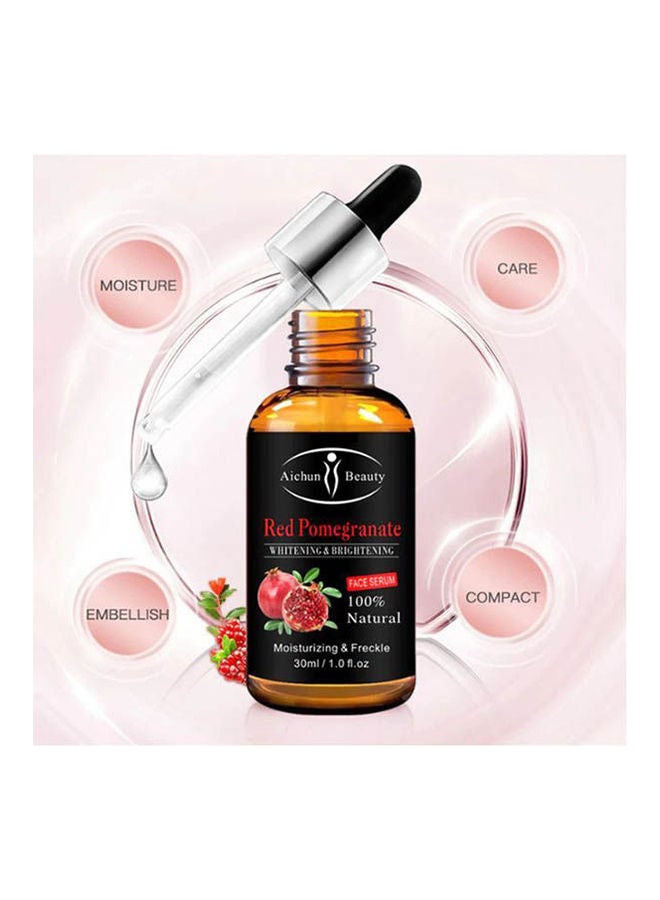 Pomegranate Brightening Face Serum Multicolour 30ml