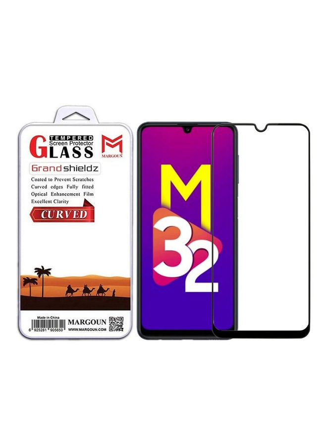 MARGOUN Screen Protector HD Tempered Glass for Samsung Galaxy A32  (6.4inch) Clear - Image 1