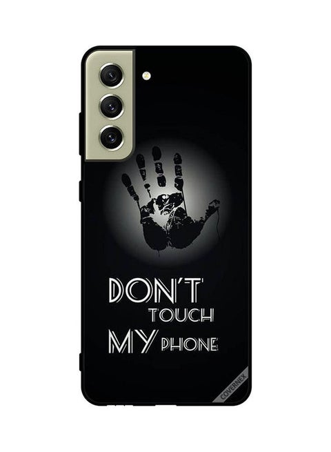 Protective Case Cover For Samsung S21 FE Black/White