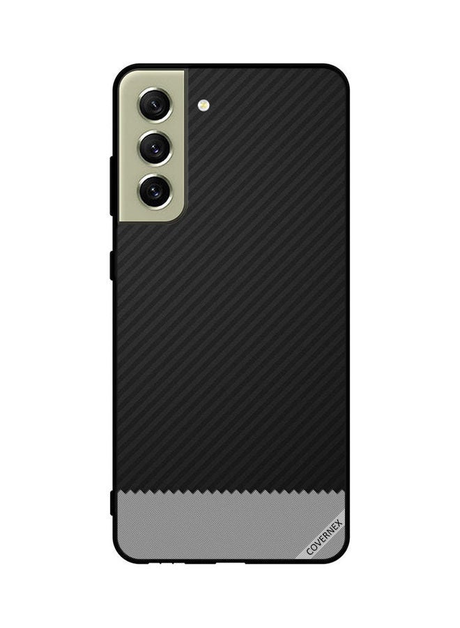 Covernex Protective Case Cover For Samsung S21 FE Black/Grey - Image 1