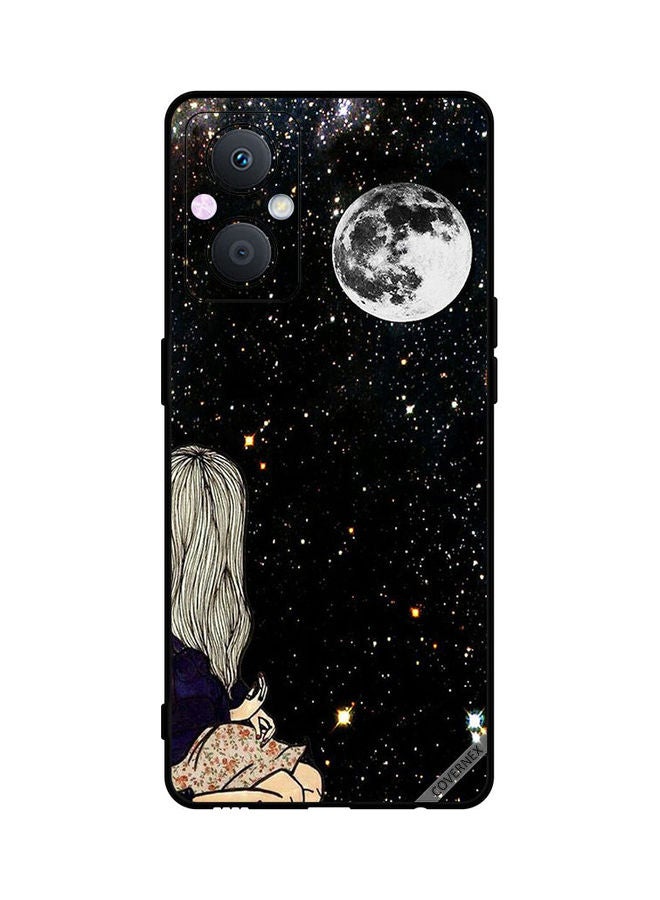 Covernex Protective Case Cover For Oppo A96 Looking At Moon - Image 1