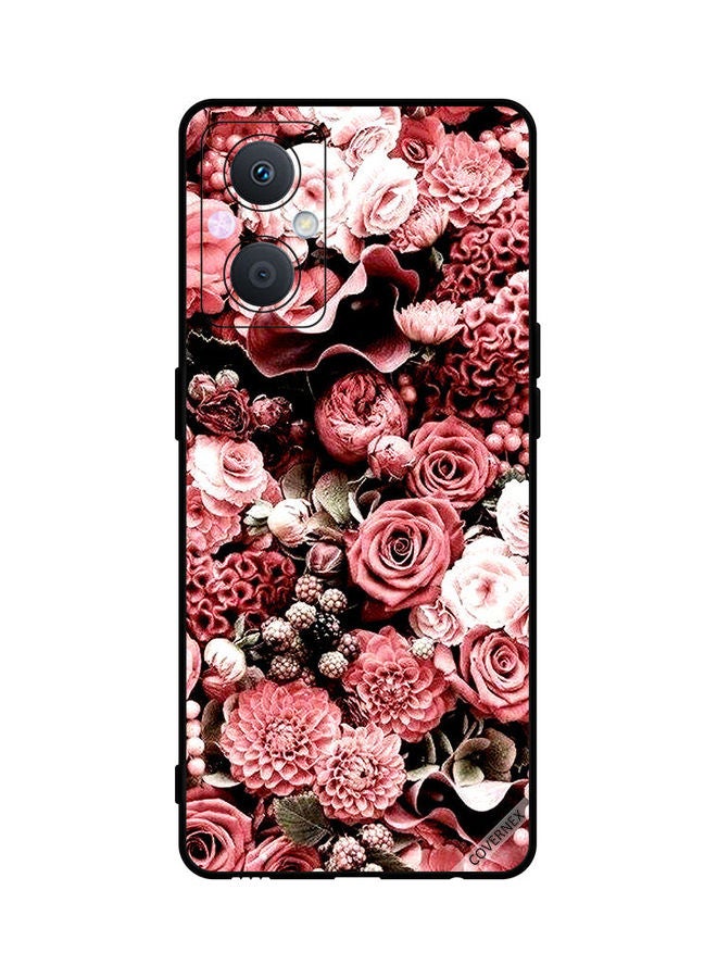 Covernex Protective Case Cover For Oppo A96 Peach Roses 2 Peach Roses 2 - Image 1