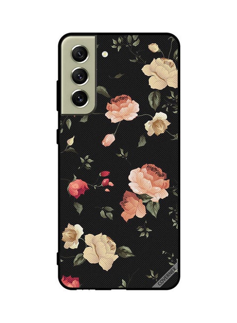 Protective Case Cover For Samsung S21 FE Colourful Lotus