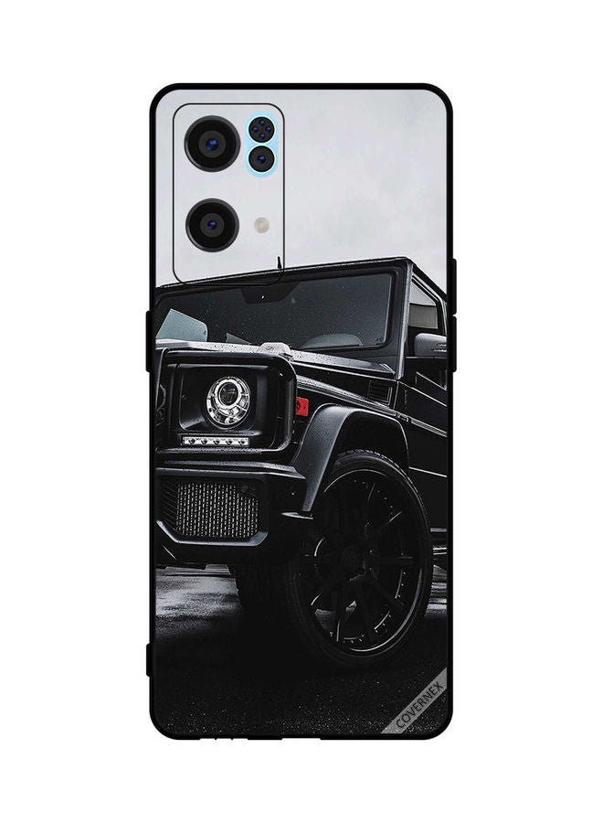 Covernex Protective Case Cover For Oppo Reno7 Pro 5G Black Jeep - Image 1