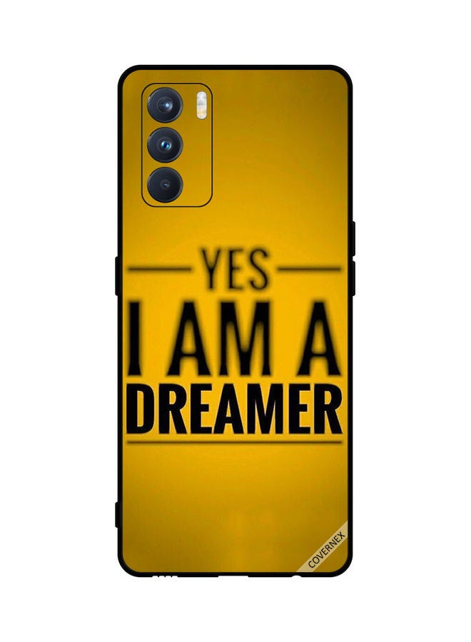 Protective Case Cover For Oppo K9 Pro Gold/Black