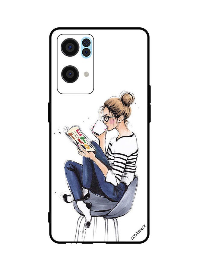 Covernex Protective Case Cover For Oppo Reno7 Pro 5G Ready The Art Book - Image 1