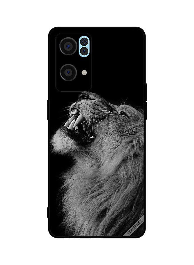 Covernex Protective Case Cover For Oppo Reno7 Pro 5G Rejoicing Lion Multicolour - Image 1