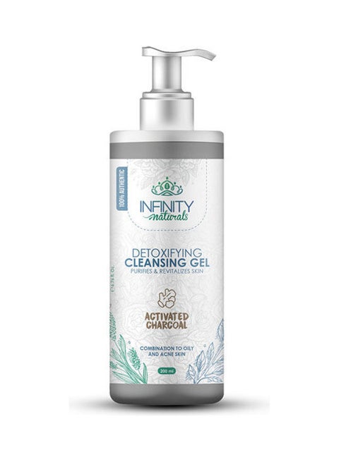 Naturals Detoxifying Cleansing Gel Activated Charcoal Multicolor 200grams