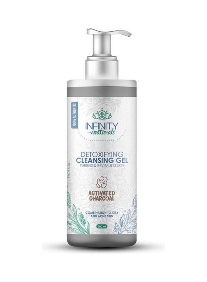 Infinity Naturals Detoxifying Cleansing Gel Activated Charcoal Multicolor 200grams
