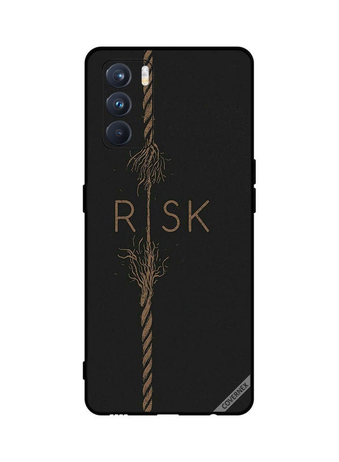 Covernex Oppo K9 Pro Protective Case Cover Printed Featuring Risk DESIGN_0239 - Image 1
