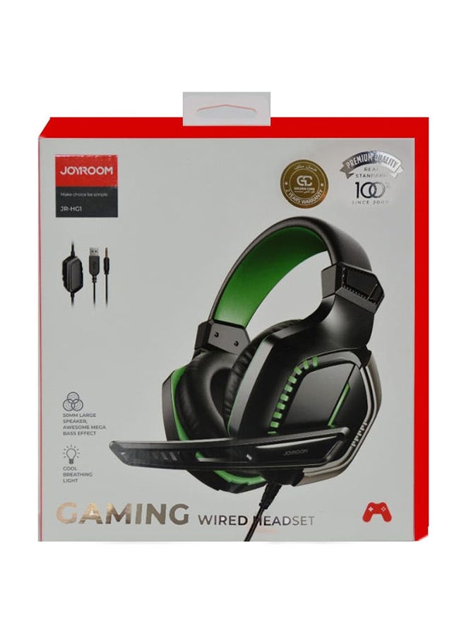 JOYROOM - Over Ear Wired Gaming Headset With Mic - Image 1