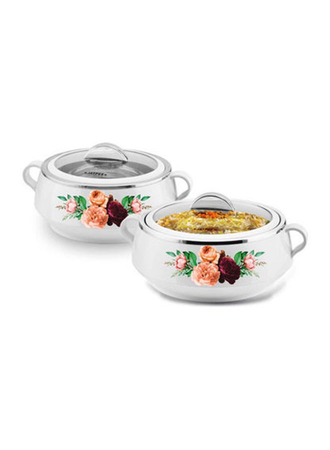 JAYPEE 2-Piece Casserole Set White 2Liters - Image 2