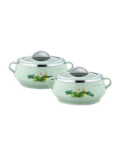 JAYPEE 2-Piece Casserole Set Green 2Liters  - Image 2