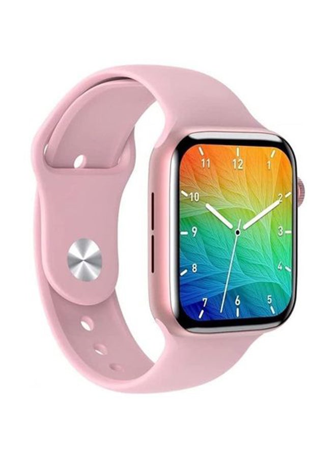HW22 Pro Max Myk Smartwatch With Health Fitness Tracker And Wireless Charging Pink - Image 1