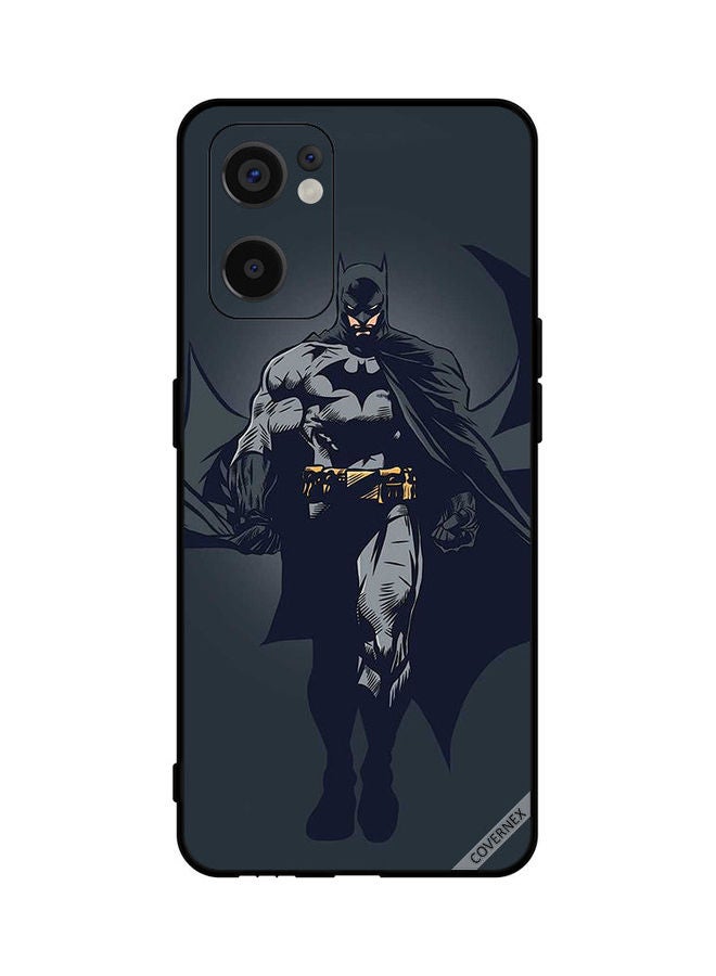 Covernex Oppo Reno 7 SE 5G Protective Case Cover Printed Featuring Batman DESIGN_0019 - Image 1