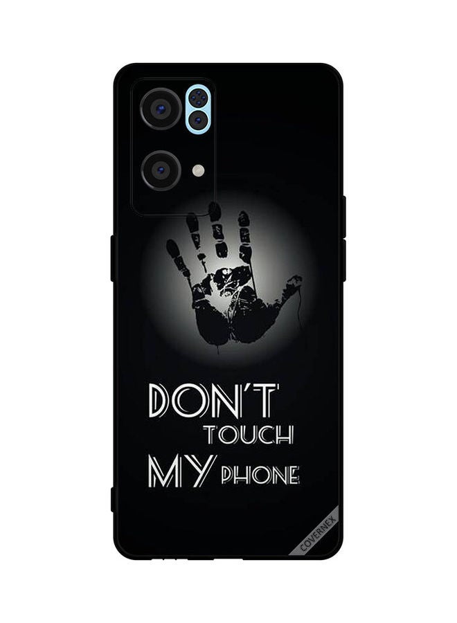 Covernex Protective Case Cover For Oppo Reno7 Pro 5G Black/White - Image 1