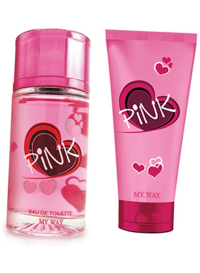 My Way Pink Perfume & Body Lotion- Gift Sets 50+60ml 