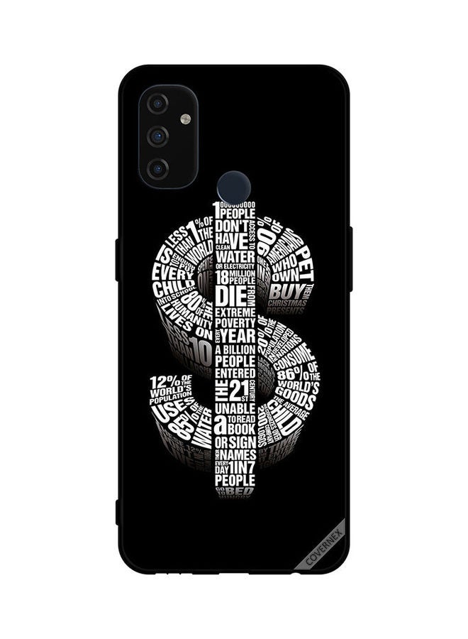 كوفرنيكس غطاء حماية واق لهاتف ون بلس نورد N100 أسود/ أبيض - Image 1