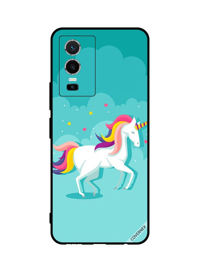كوفرنيكس Protective Case Cover For Vivo Y76 5G Unicorn Walking - Image 1