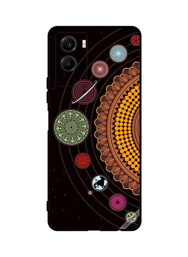 Covernex Protective Case Cover For Vivo Y55s 5G Mandala Space Shapes - Image 1