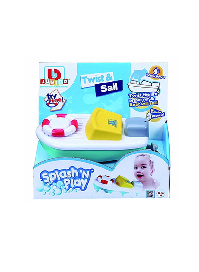 Splash ' N ' Play - Twist & Sail 17.46x8.57x16cm  - Image 1