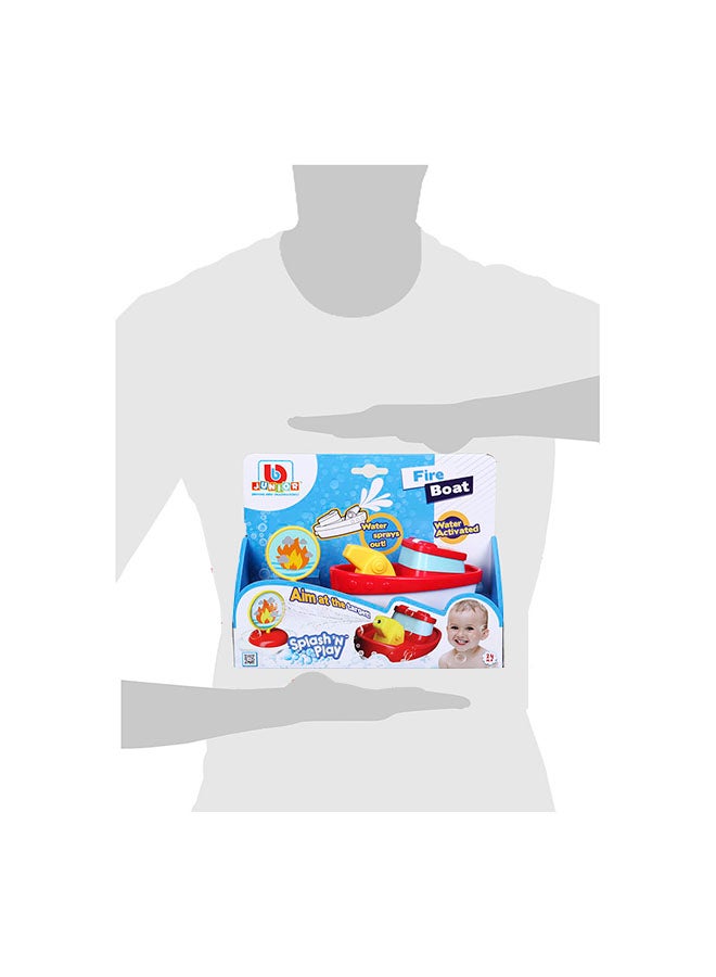 BB Junior Splash ' N ' Play - Fire Boat 24.13x12.07x17.78cm  - Image 4