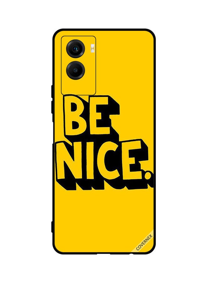 Covernex Protective Case Cover For Vivo Y55s 5G Be Nice Yellow - Image 1