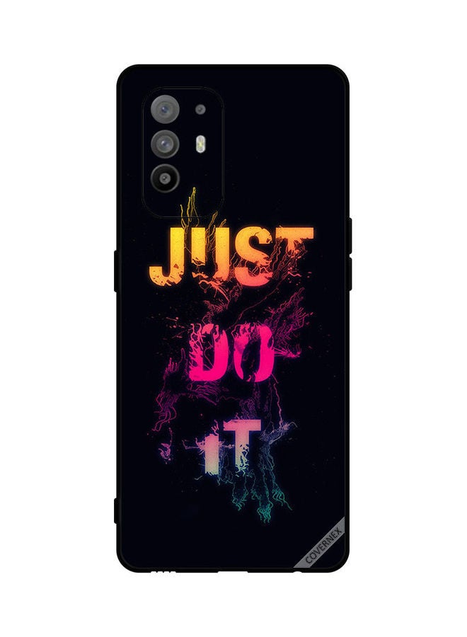 Covernex Protective Case Cover For Oppo A95 Just Do It - Image 1