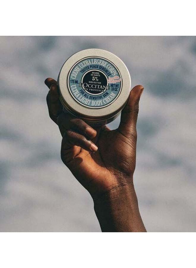L'OCCITANE - Shea Ultra Light Body Cream White 175ml - Image 1