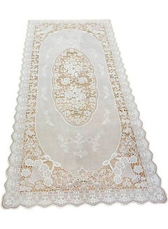 PVC Square Lace Place Mat White 90x40cm - v1644493170/N52571821A_1